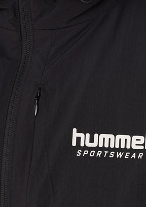 HUMMEL Lyeno - 940279-2001 Erkek Siyah Yağmurluk