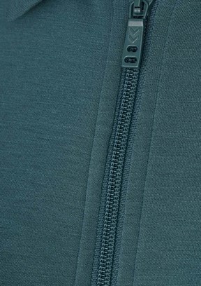 HUMMEL Hmlrıente - 922485-7719 Kadın Yeşil Fermuarlı Sweatshirt