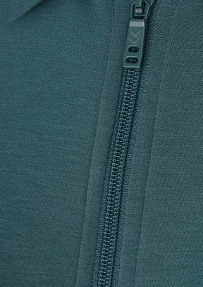 HUMMEL Hmlrıente - 922485-7719 Kadın Yeşil Fermuarlı Sweatshirt