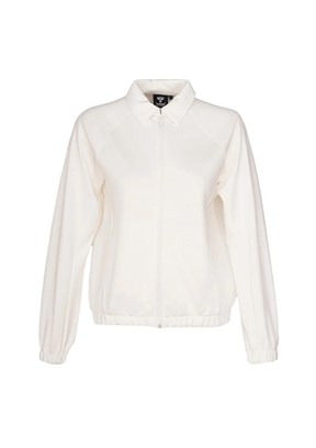 HUMMEL Hmlrıente - 922485-9157 Kadın Beyaz Fermuarlı Sweatshirt