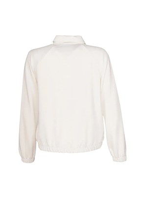 HUMMEL Hmlrıente - 922485-9157 Kadın Beyaz Fermuarlı Sweatshirt