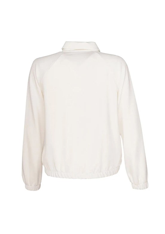HUMMEL Hmlrıente - 922485-9157 Kadın Beyaz Fermuarlı Sweatshirt