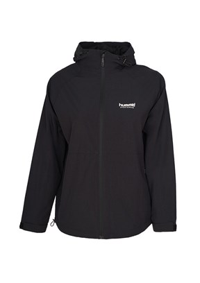 HUMMEL Ruso Raincoat - 940280-2001 Kadın Siyah Yağmurluk Mont