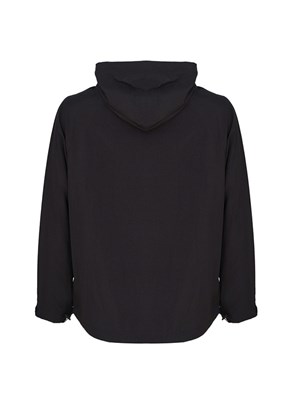 HUMMEL Ruso Raincoat - 940280-2001 Kadın Siyah Yağmurluk Mont