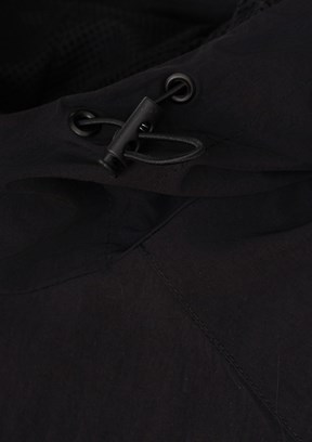 HUMMEL Ruso Raincoat - 940280-2001 Kadın Siyah Yağmurluk Mont