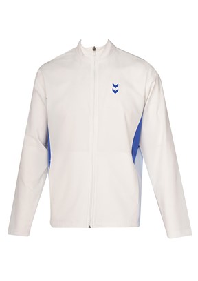 HUMMEL Sorbet - 922508-9003 Erkek Beyaz Fermuarlı Sweatshirt