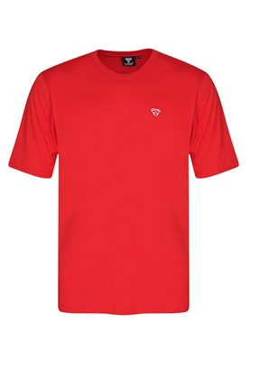 HUMMEL hmlT-IC Ico - 911865-9829 Erkek Kırmızı Baskılı T-Shirt