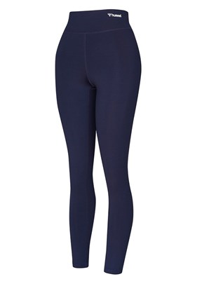 HUMMEL hmlT-MT Active - 931763-7459 Kadın Mavi Yüksek Bel Tayt