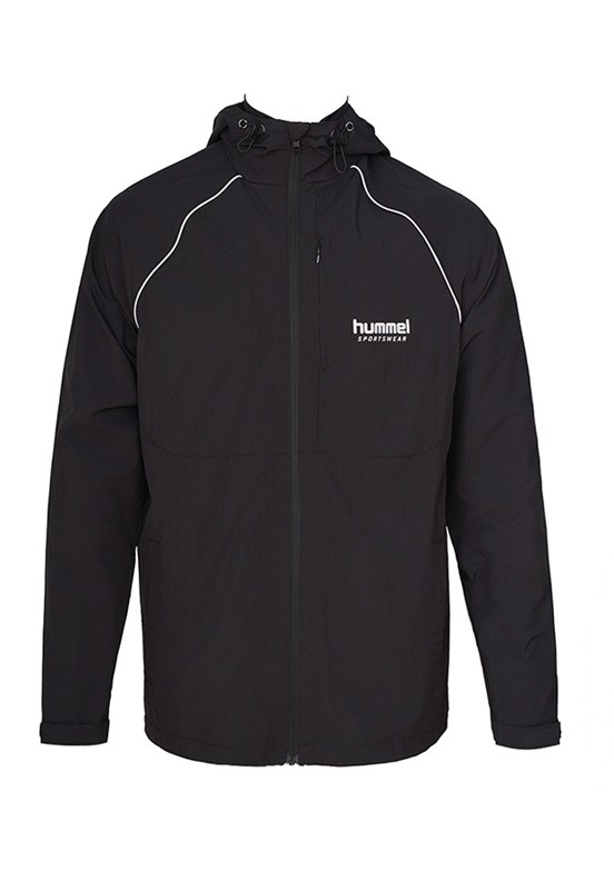 HUMMEL Velara - 940282-2001 Erkek Siyah Yağmurluk