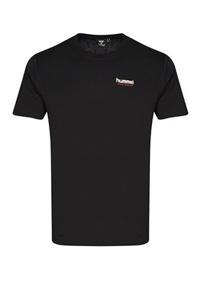HUMMEL Zumo - 912375-2001 Erkek Siyah Baskılı T-Shirt