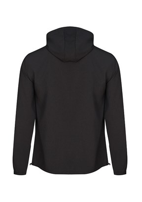 HUMMEL Trenz - 922514-2001 Erkek Siyah Fermuarlı Kapşonlu Sweatshirt