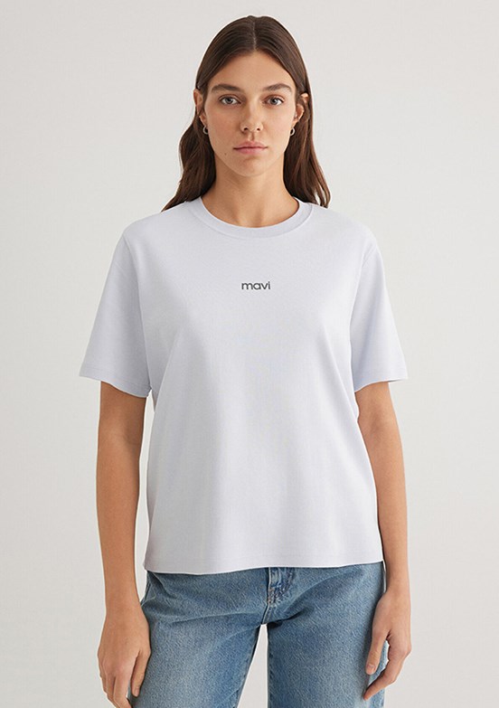 MAVİ Beyaz Kadın T-Shirt