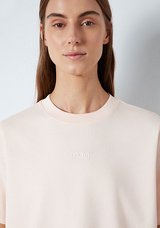 MAVİ Pembe Kadın Baskılı T-Shirt