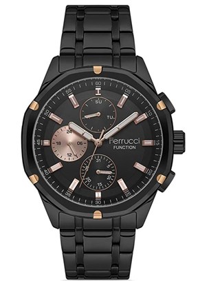 FERRUCCI - FCF.03452M.01. Erkek Çok Renkli Kol Saati