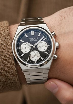 FERRUCCI FCF.03610M.01. Erkek Çok Renkli Kol Saati