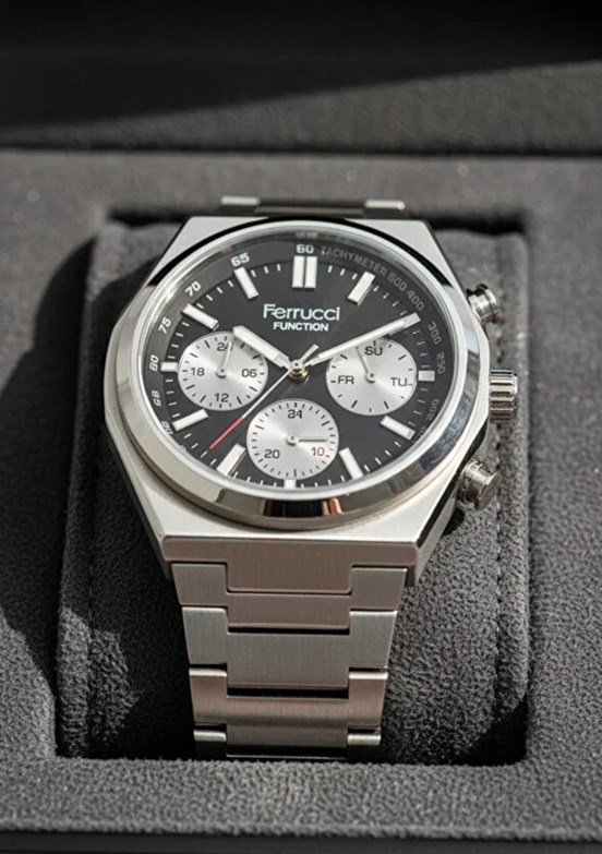 FERRUCCI FCF.03610M.01. Erkek Çok Renkli Kol Saati