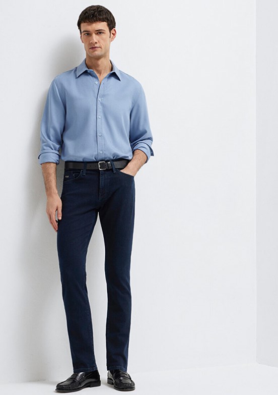 MAVİ Marcus - M00351A2971 Erkek Koyu Mavi Slim Jean Pantolon
