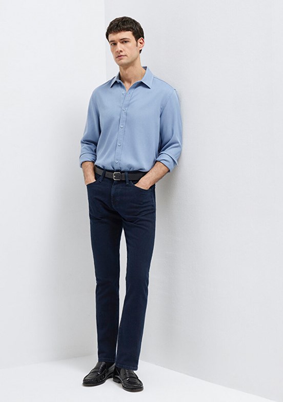 MAVİ Marcus - M00351A2971 Erkek Koyu Mavi Slim Jean Pantolon