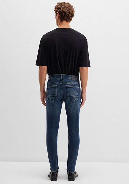 MAVİ James Koyu Mavi Erkek Skinny Jean Pantolon