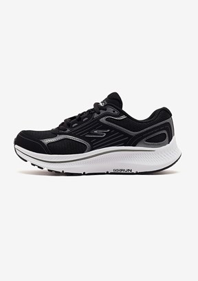 SKECHERS Go Run Consistent 2.0 - 128606TK BKW Kadın Siyah Koşu Ayakkabısı