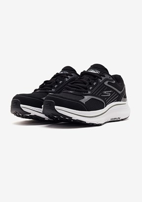 SKECHERS Go Run Consistent 2.0 - 128606TK BKW Kadın Siyah Koşu Ayakkabısı