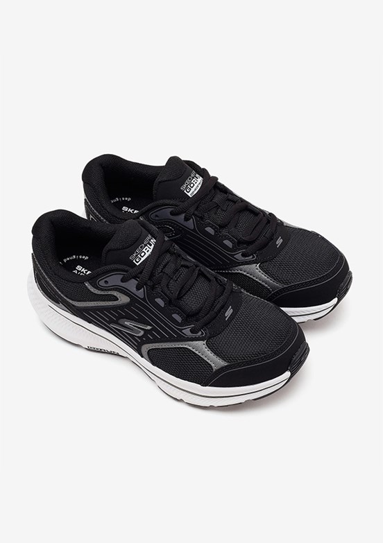 SKECHERS Go Run Consistent 2.0 - 128606TK BKW Kadın Siyah Koşu Ayakkabısı