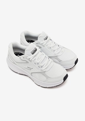 SKECHERS Go Run Consistent 2.0 - 128606TK WSL Kadın Beyaz Koşu Ayakkabısı