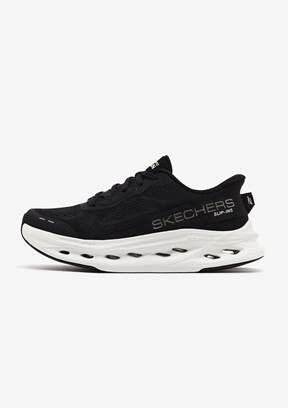SKECHERS Max Cushioning Glide-Step - 129400 BKW Kadın Çok Renkli Koşu Ayakkabısı