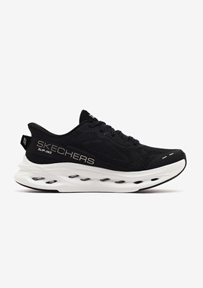 SKECHERS Max Cushioning Glide-Step - 129400 BKW Kadın Çok Renkli Koşu Ayakkabısı