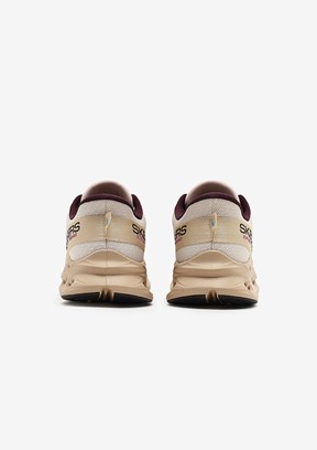 SKECHERS Max Cushioning Glide-Step - 129400 NAT Kadın Çok Renkli Koşu Ayakkabısı