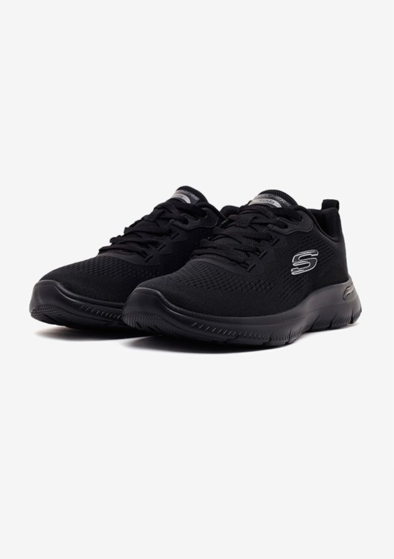 SKECHERS - 150754TK BBK Kadın Siyah Yürüyüş Ayakkabısı