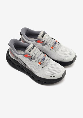SKECHERS Max Cushioning Glide-step - Advert - 220421 GYBK Erkek Gri Koşu Ayakkabısı