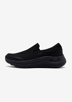 SKECHERS Arch Fit 2.0 - Vallo - 232706TK BBK Erkek Siyah Yürüyüş Ayakkabısı