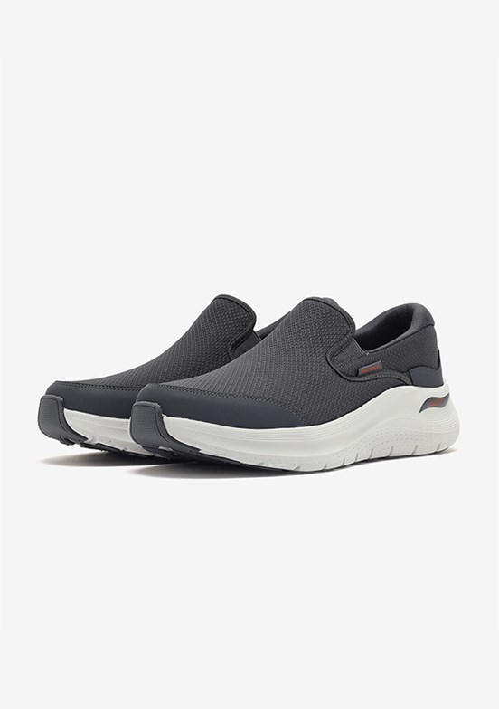 SKECHERS Arch Fit 2.0 - Vallo - 232706TK CHAR Erkek Gri Yürüyüş Ayakkabısı
