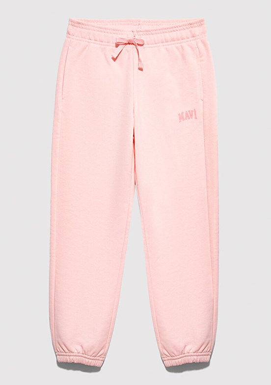 MAVİ Pembe Kız Çocuk Örme Pantolon