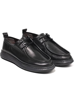 LUCİANO BELLİNİ - E15303 Erkek Siyah Casual Ayakkabı