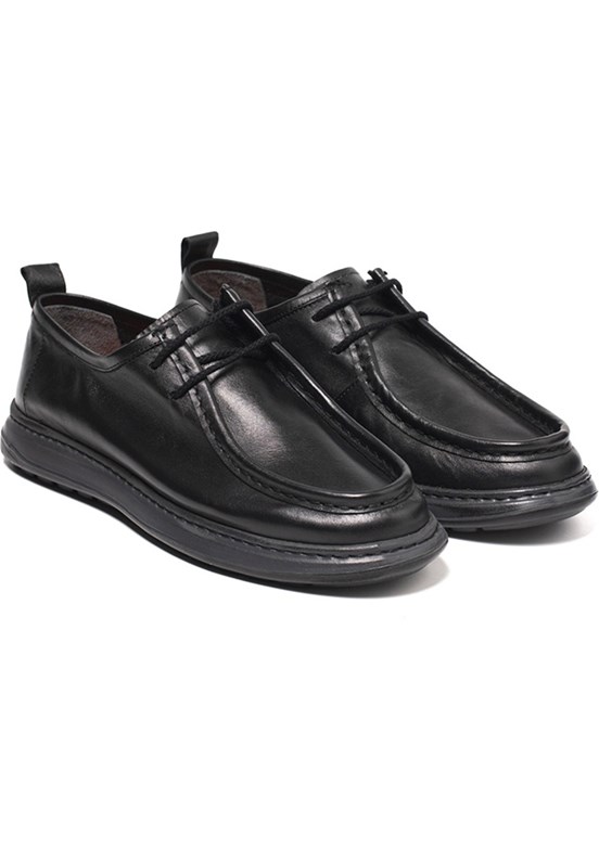 LUCİANO BELLİNİ - E15303 Erkek Siyah Casual Ayakkabı