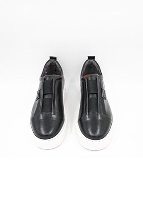 LUCİANO BELLİNİ  - E3789 Erkek Siyah Casual Ayakkabı
