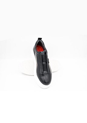 LUCİANO BELLİNİ  - E3789 Erkek Siyah Casual Ayakkabı