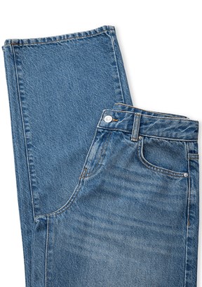 İPEKYOL - IS1260018023 Kadın Lacivert Normal Bel Jean Pantolon
