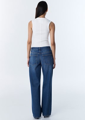 TWİST - TS1260018037 Kadın Lacivert Normal Bel Jean Pantolon