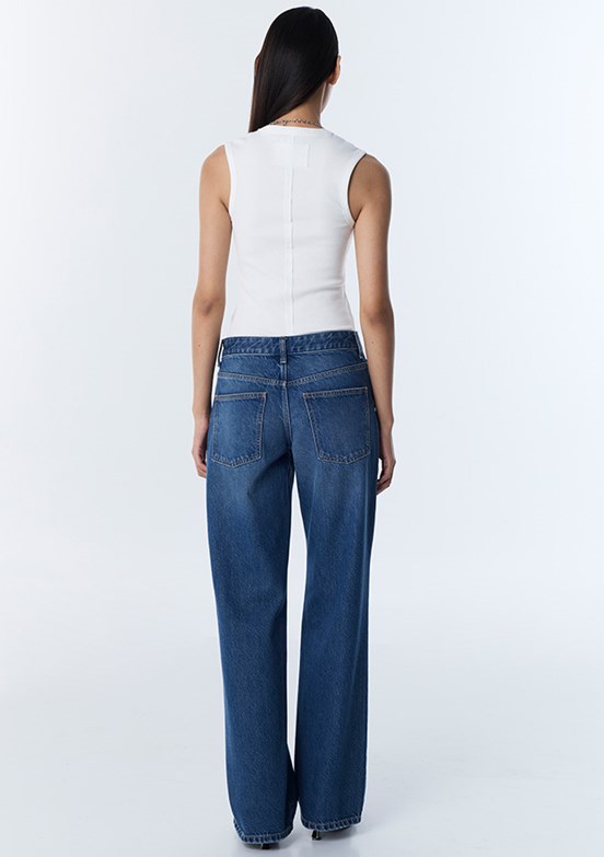 TWİST - TS1260018037 Kadın Lacivert Normal Bel Jean Pantolon