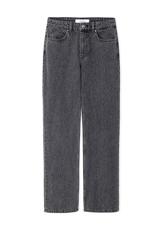 İPEKYOL - IS1260018015 Kadın Siyah Normal Bel Jean Pantolon