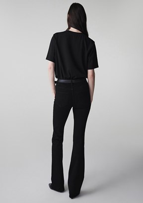 İPEKYOL - IS1260018012 Kadın Siyah Normal Bel Jean Pantolon