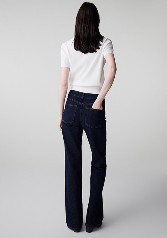 İPEKYOL - IS1260018013 Kadın Lacivert Straight Jean Pantolon