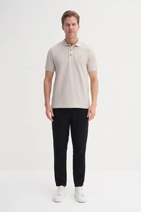 CAZADOR - CAZ 40520 Erkek Gri Polo Yaka T-Shırt