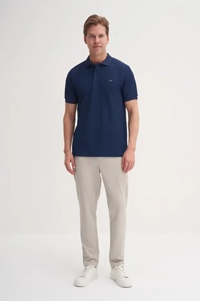 CAZADOR - CAZ 40520 Erkek Lacivert Polo Yaka T-Shırt
