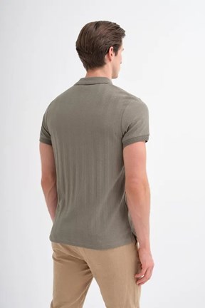 CAZADOR - CAZ 41020 Erkek Haki Polo Yaka T-Shırt