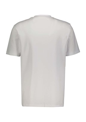 CAZADOR - 44340 Erkek Beyaz Bisiklet Yaka T-Shirt