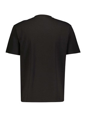 CAZADOR - 44340 Erkek Siyah Bisiklet Yaka T-Shirt